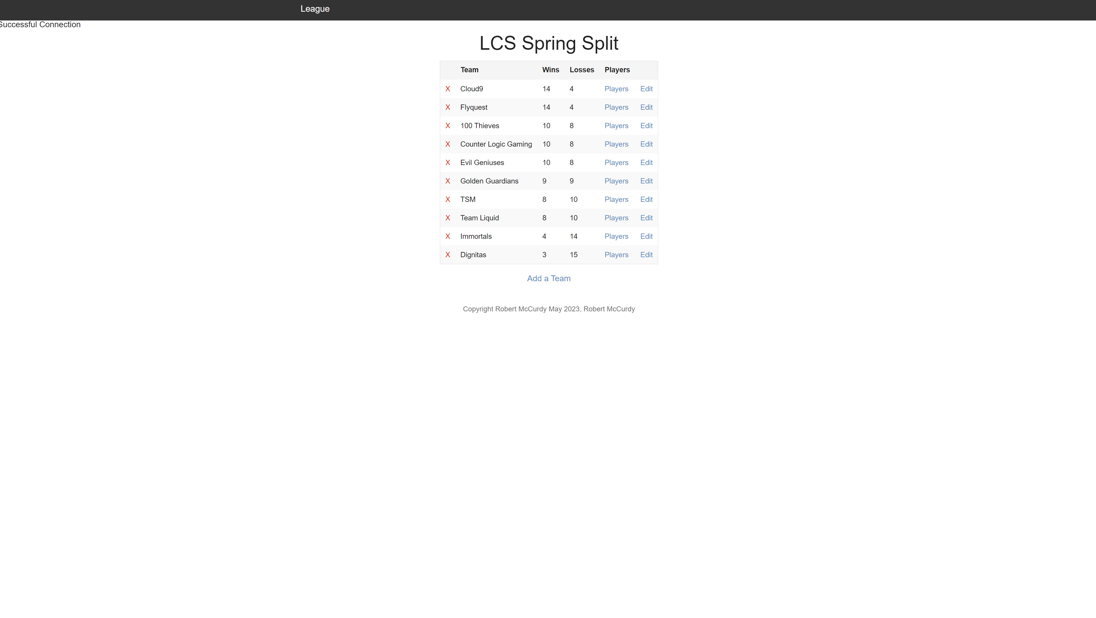League of Legends DB screenshot 1